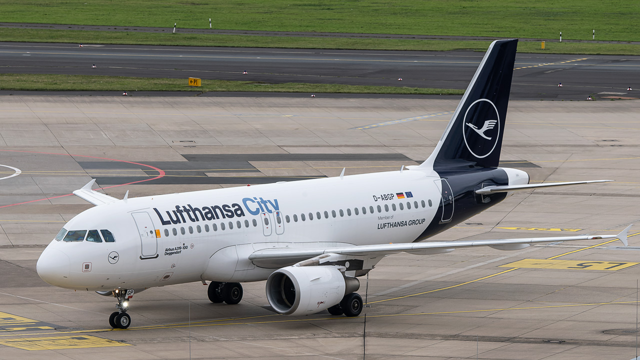 D-ABGP Lufthansa City Airbus A319-100