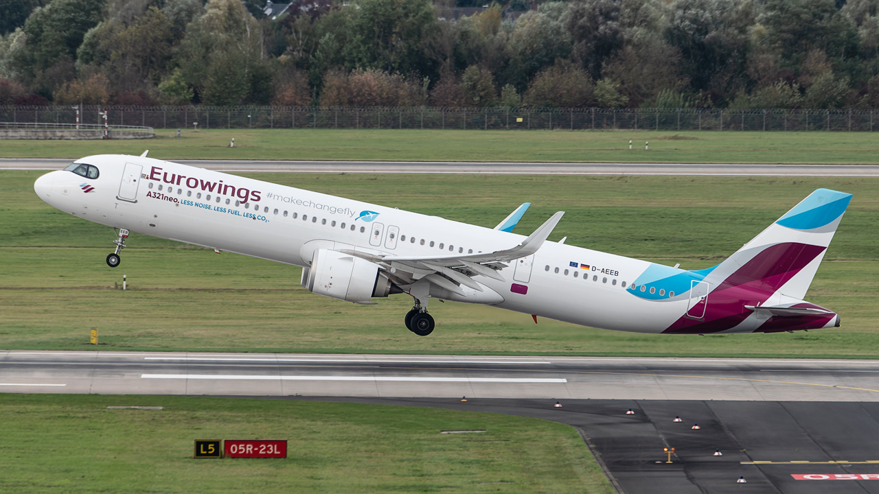 D-AEEB Eurowings Airbus A321-200neo