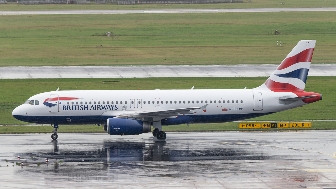 G-EUUW British Airways Airbus A320-200