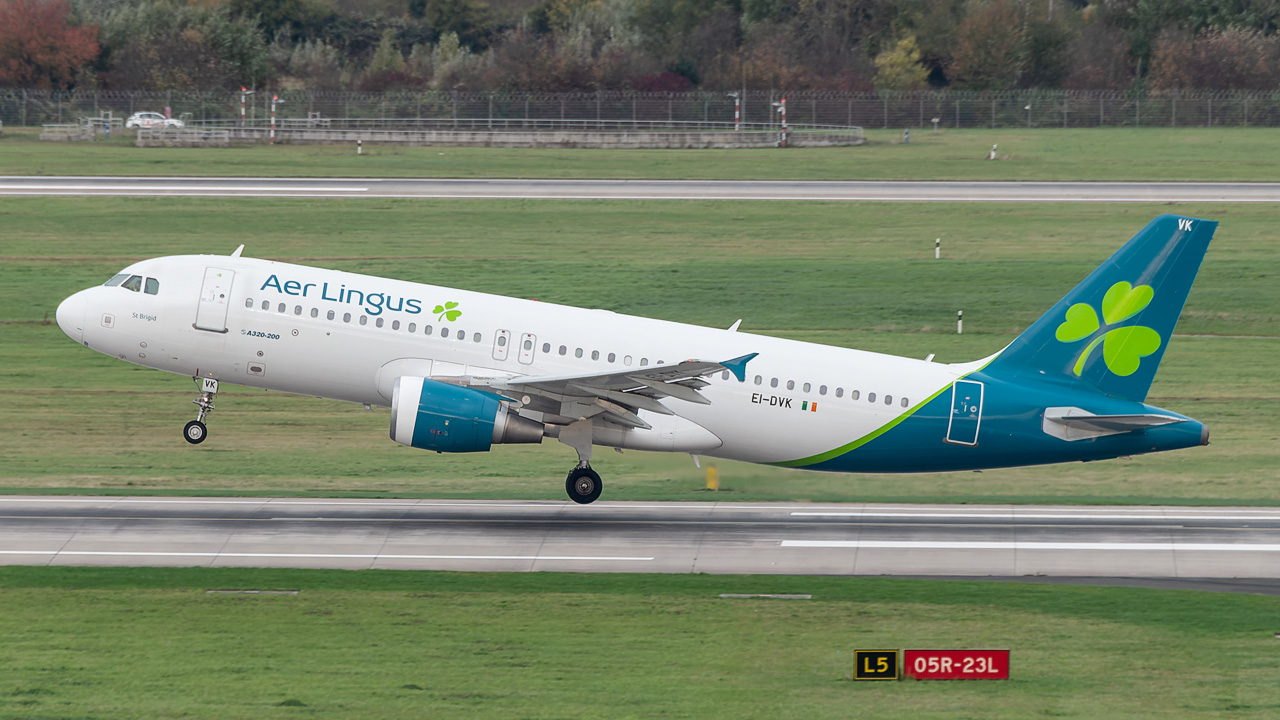 EI-DVK Aer Lingus Airbus A320-200