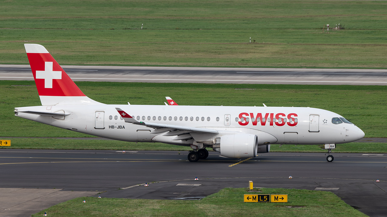 HB-JBA Swiss Airbus A220-100