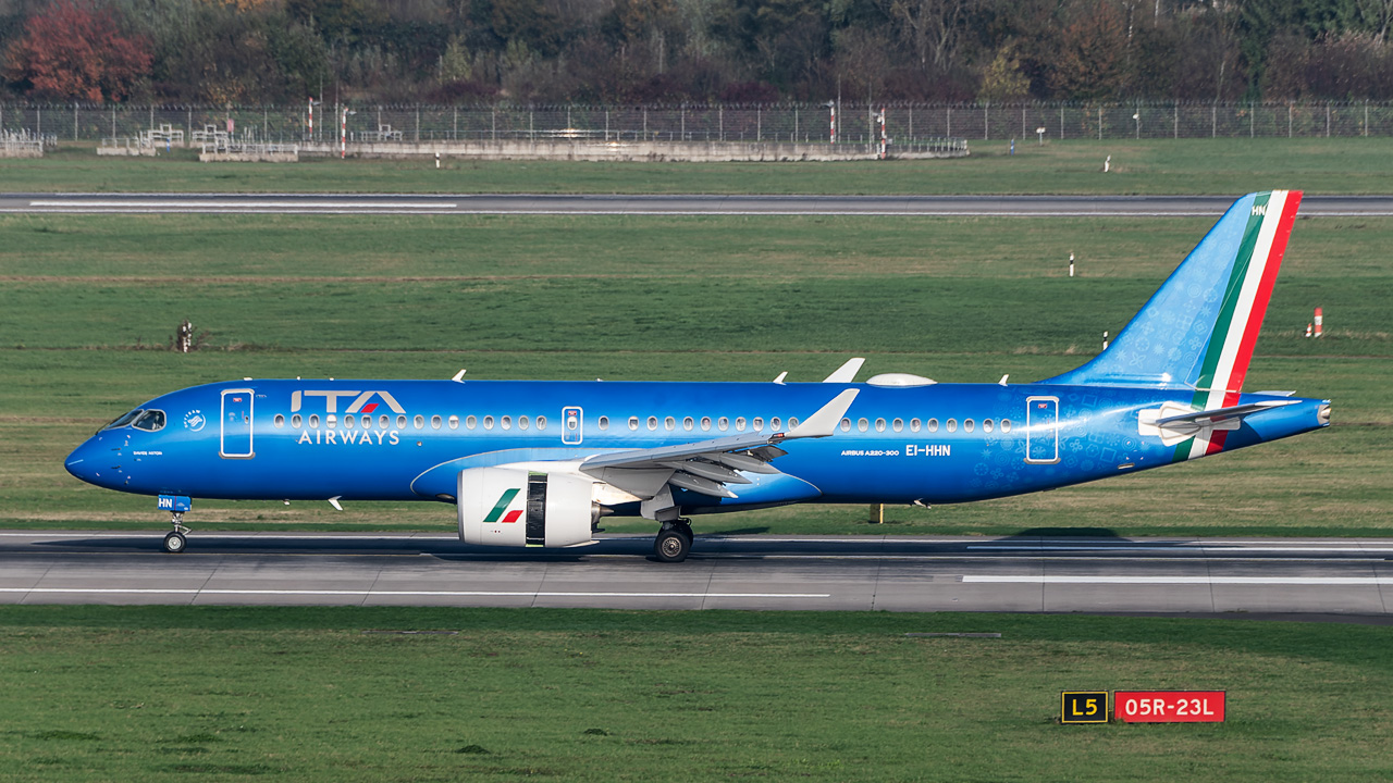 EI-HHN ITA Airways Airbus A220-300