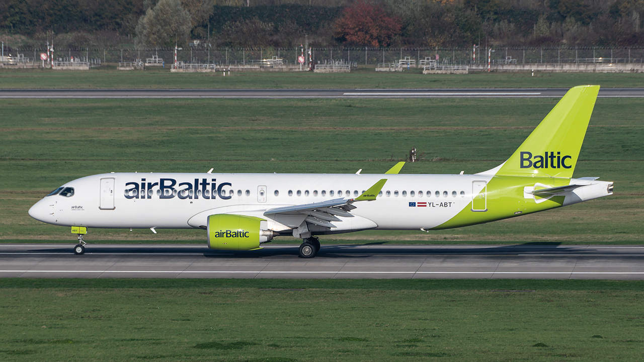 YL-ABT airBaltic Airbus A220-300