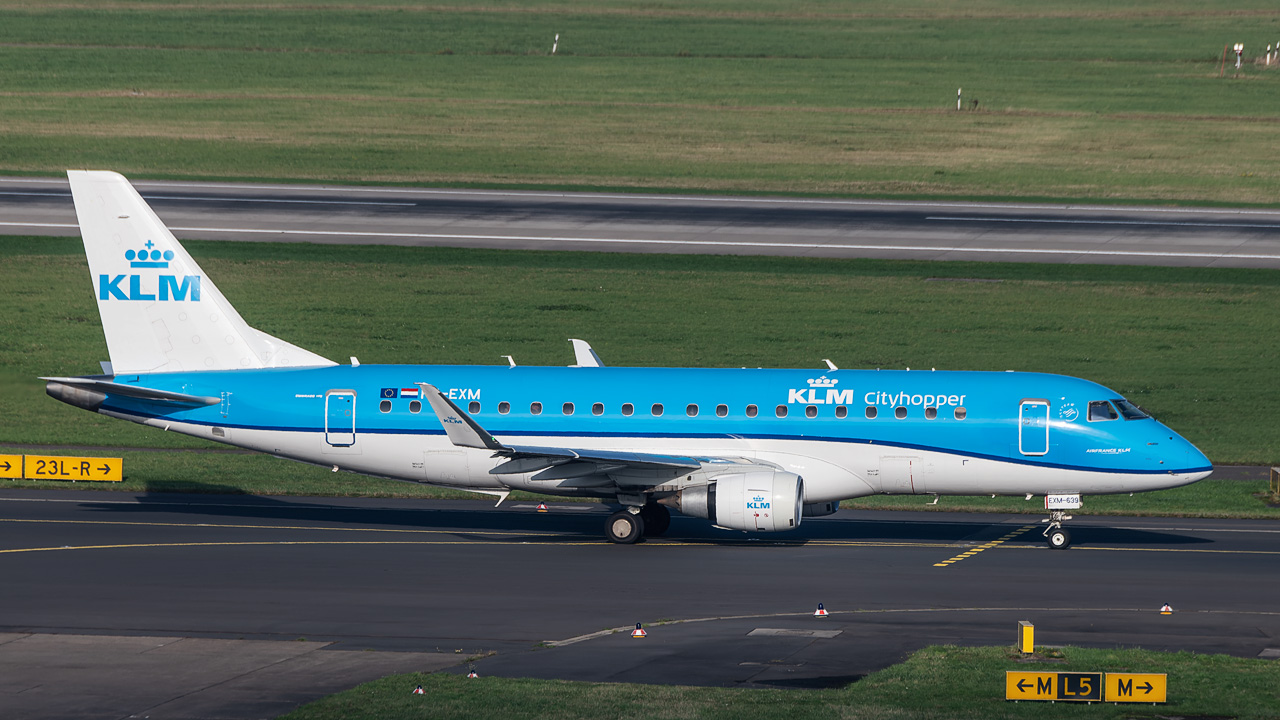 PH-EXM KLM cityhopper Embraer ERJ-175