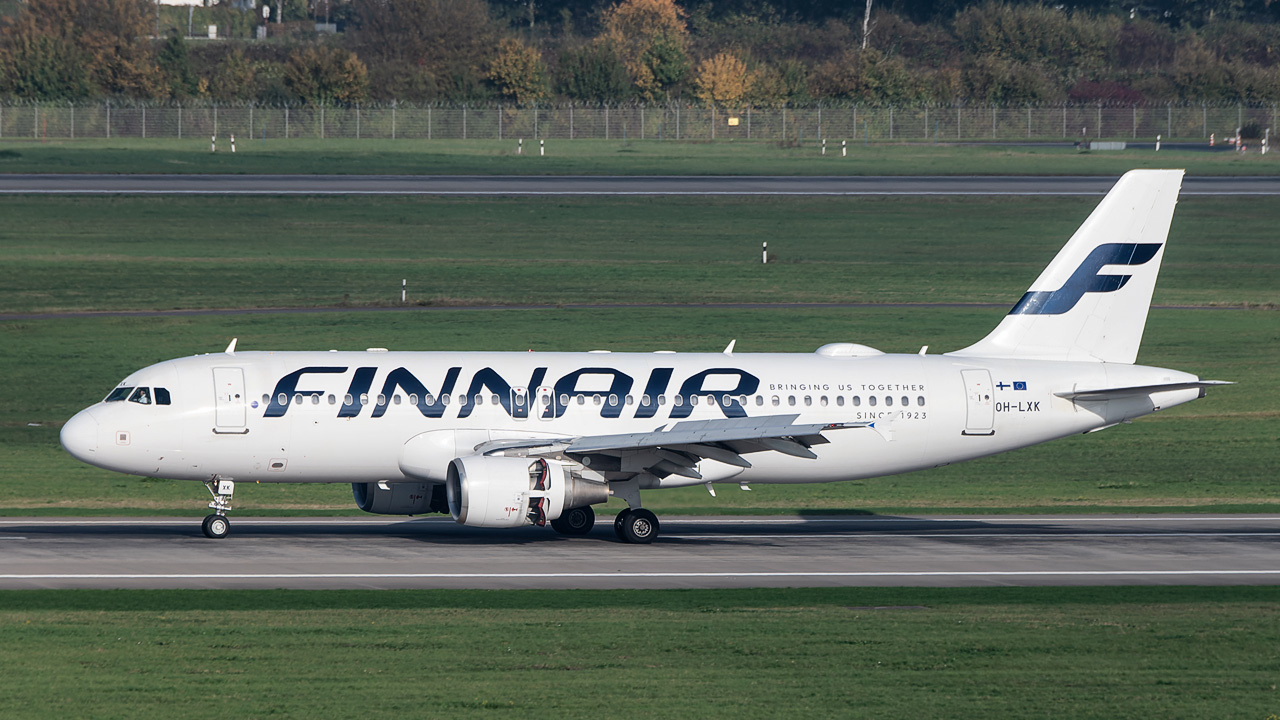 OH-LXK Finnair Airbus A320-200