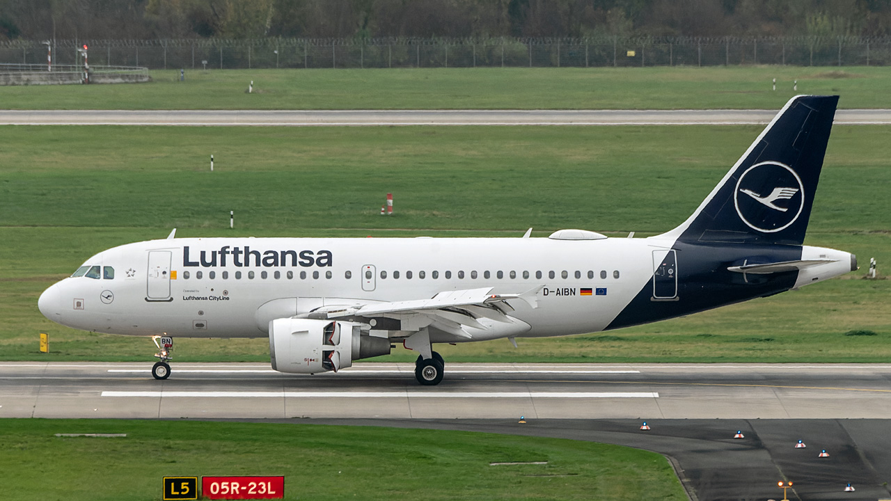 D-AIBN Lufthansa (CityLine) Airbus A319-100