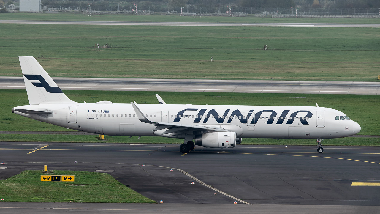 OH-LZU Finnair Airbus A321-200/S