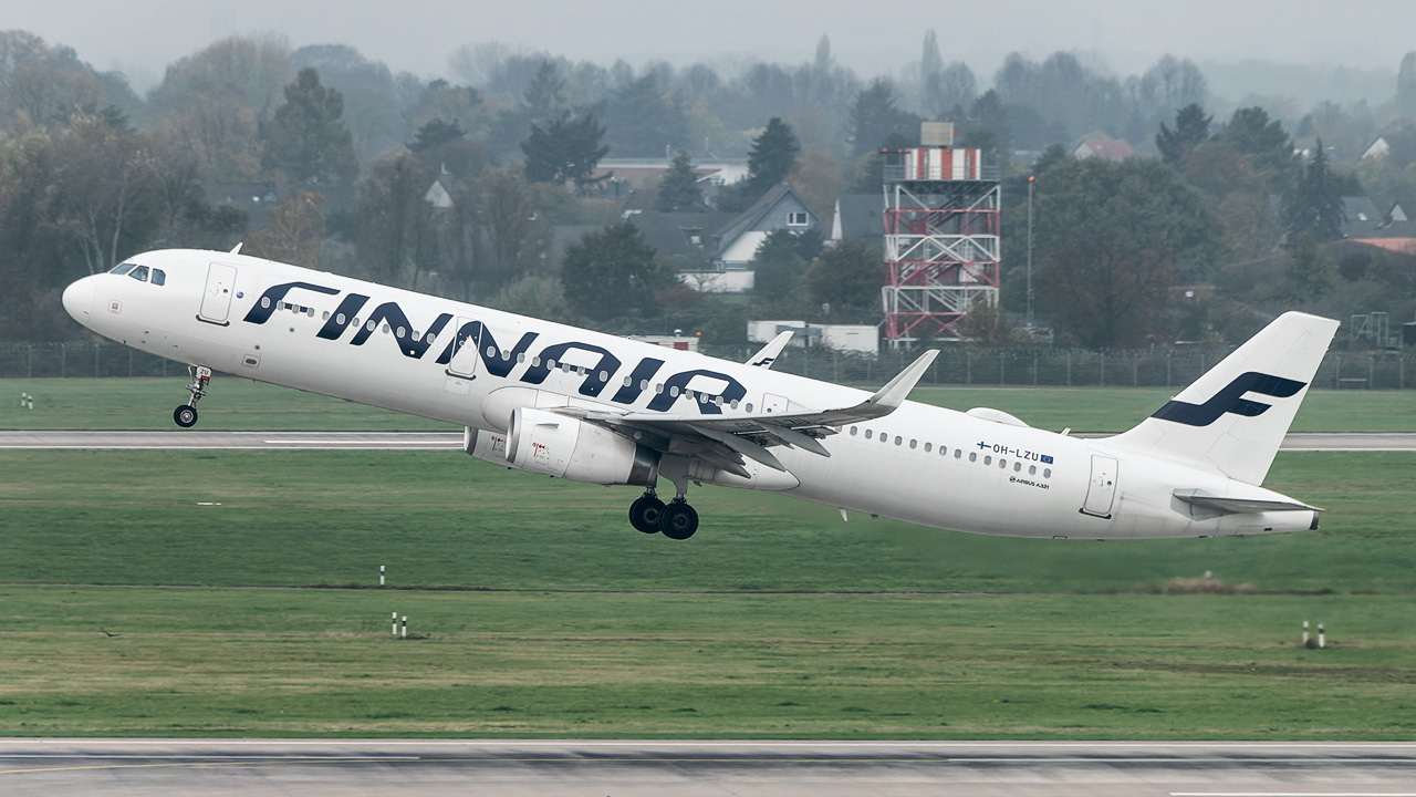 OH-LZU Finnair Airbus A321-200/S