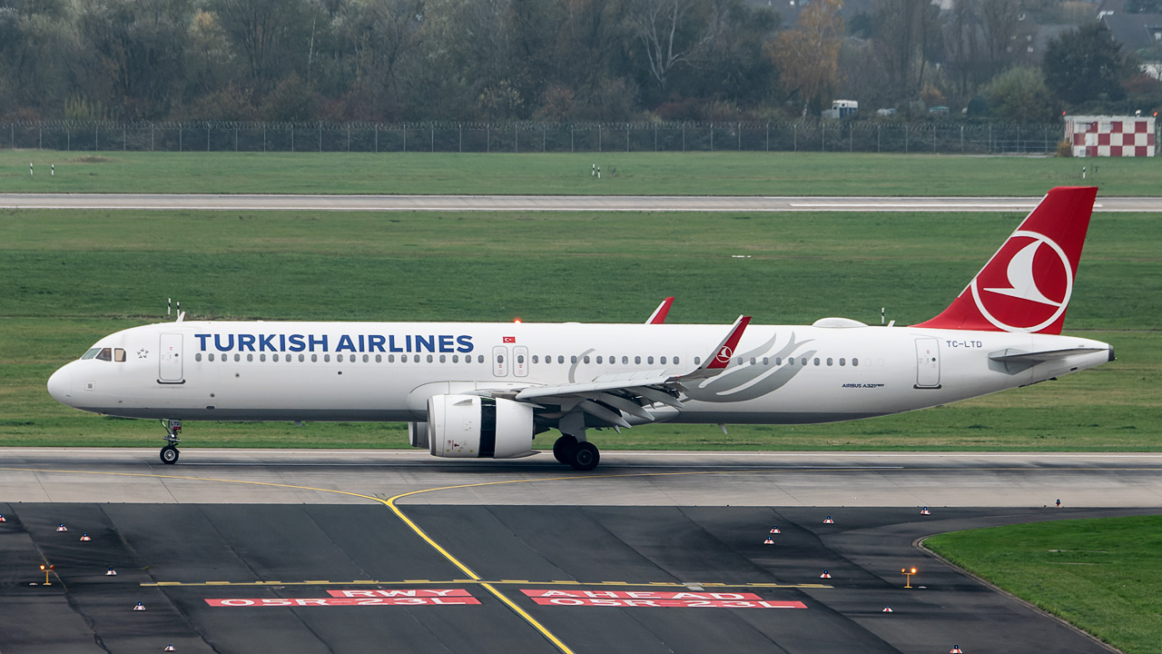 TC-LTD Turkish Airlines Airbus A321-200neo