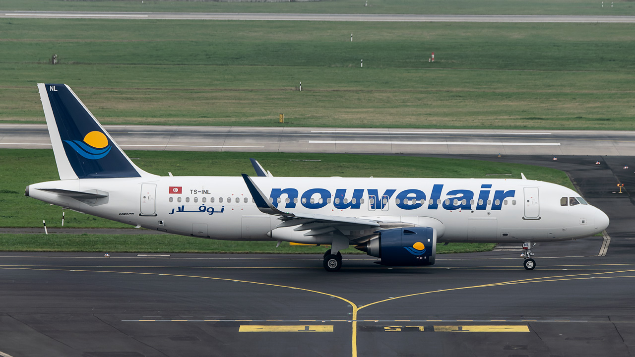 TS-INL Nouvelair Airbus A320-200/S