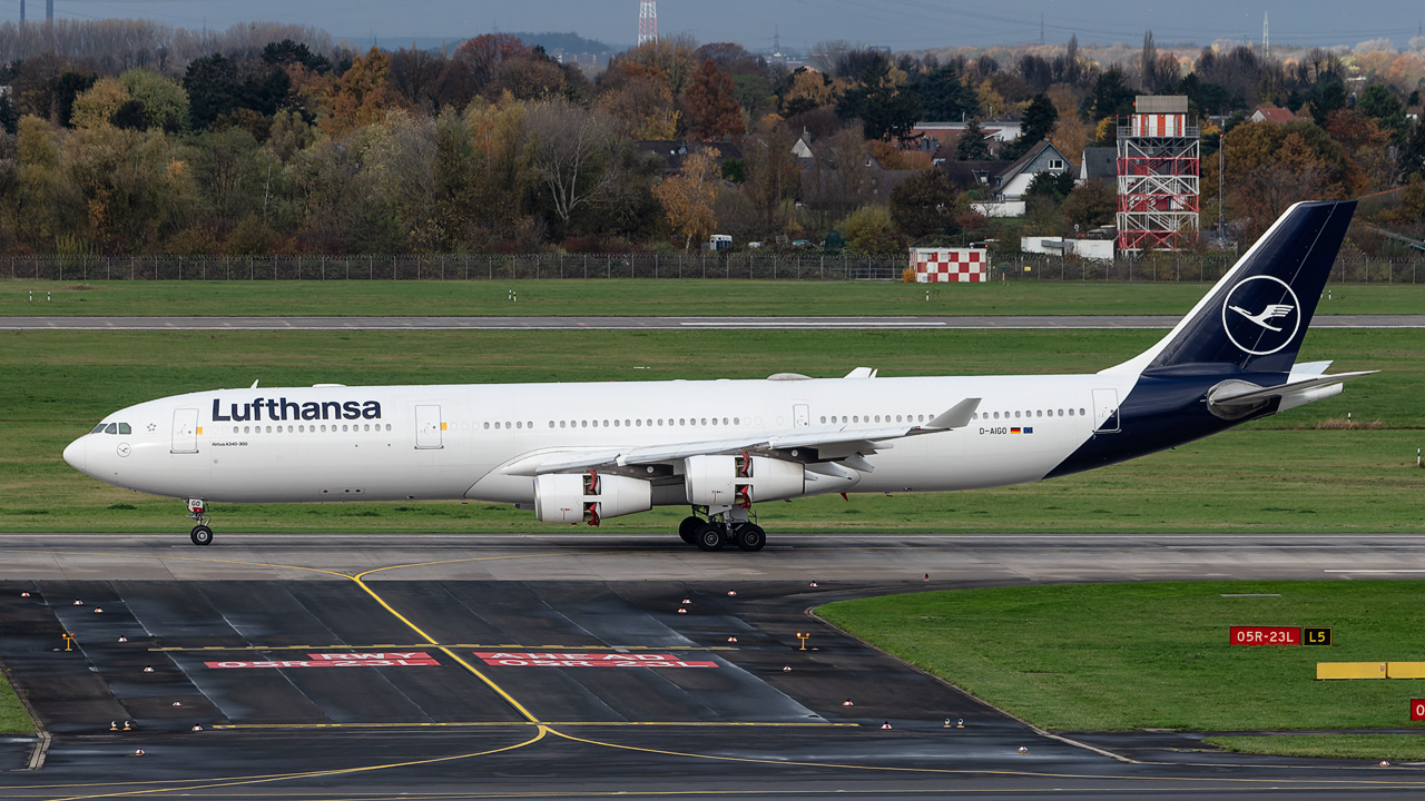 D-AIGO Lufthansa Airbus A340-300