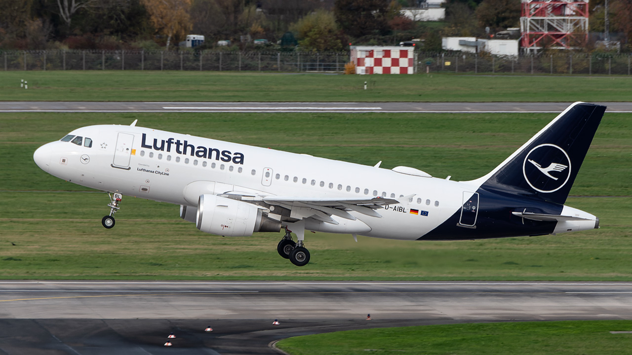 D-AIBL Lufthansa (CityLine) Airbus A319-100