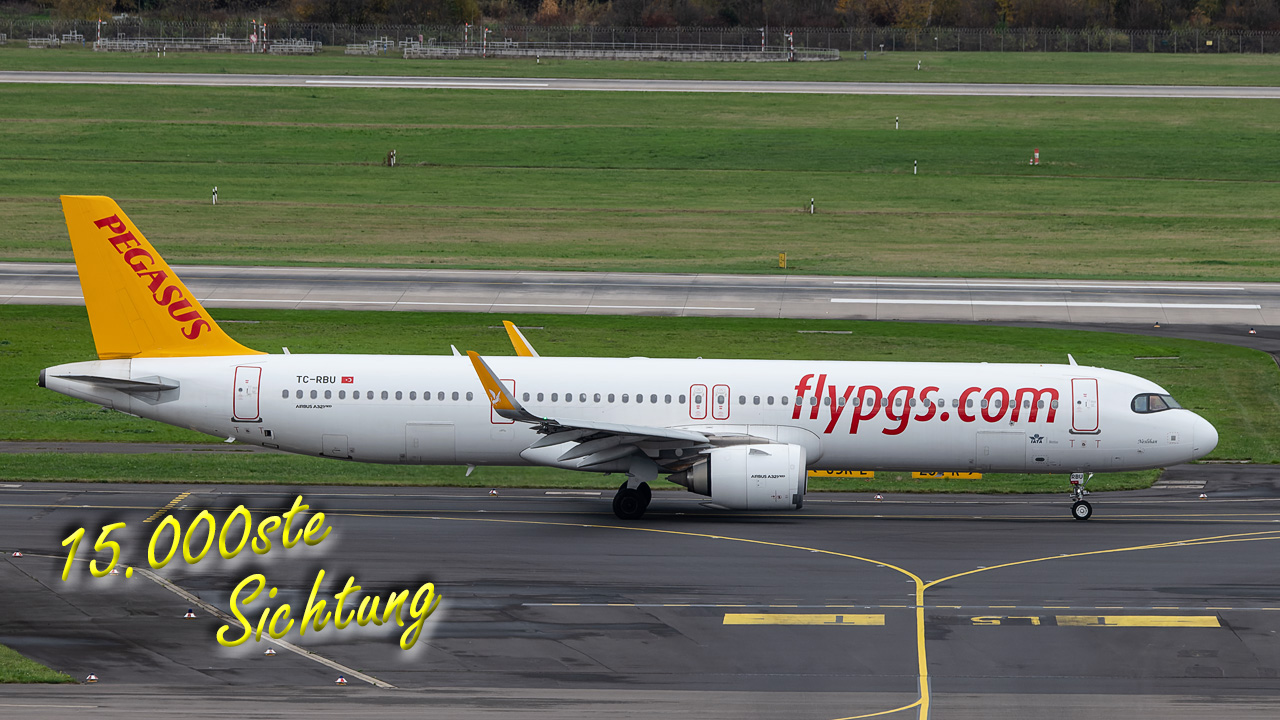 TC-RBU Pegasus Airlines Airbus A321-200neo