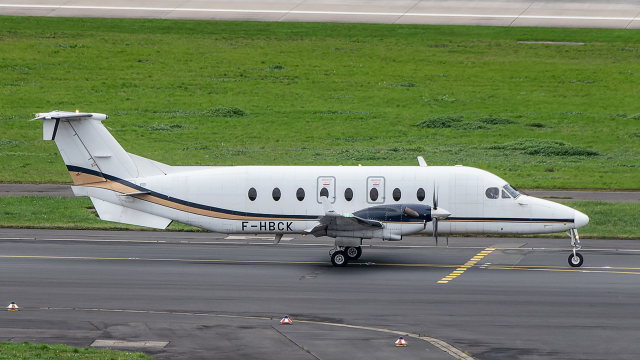 F-HBCK Chalair Beechcraft 1900D Airliner