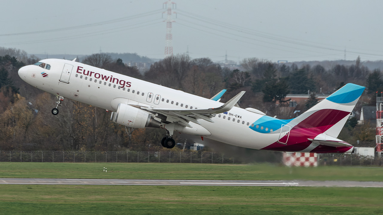 9H-EWA Eurowings Europe Malta Airbus A320-200/S