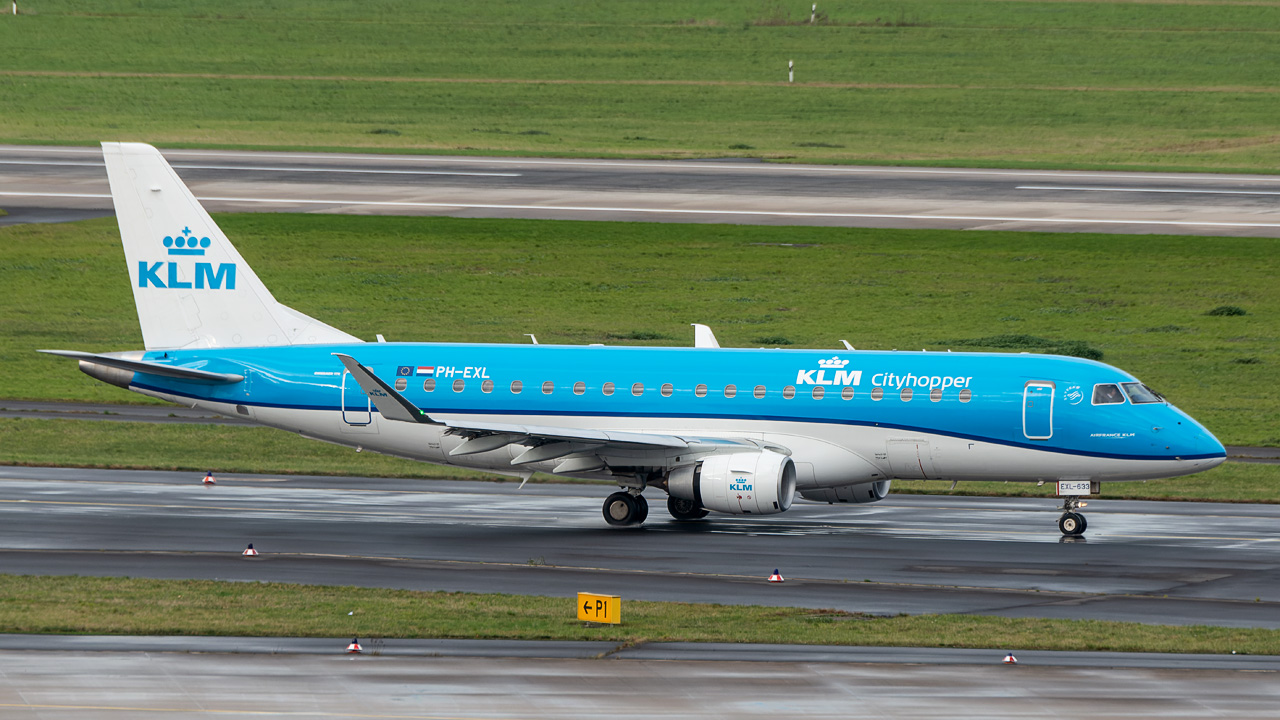 PH-EXL KLM cityhopper Embraer ERJ-175