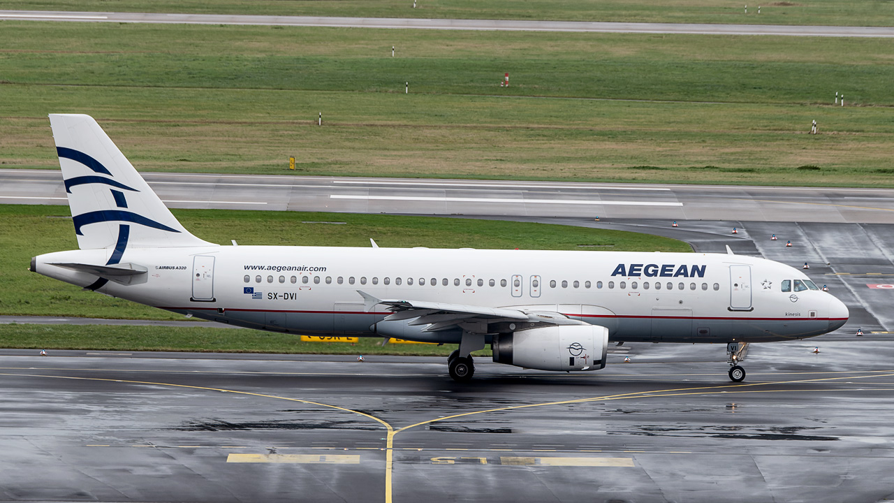 SX-DVI Aegean Airlines Airbus A320-200