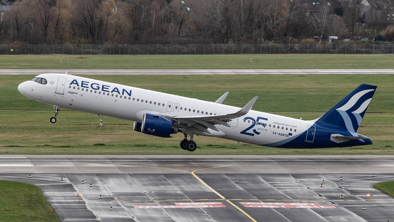 SX-NAM Aegean Airlines Airbus A321-200neo