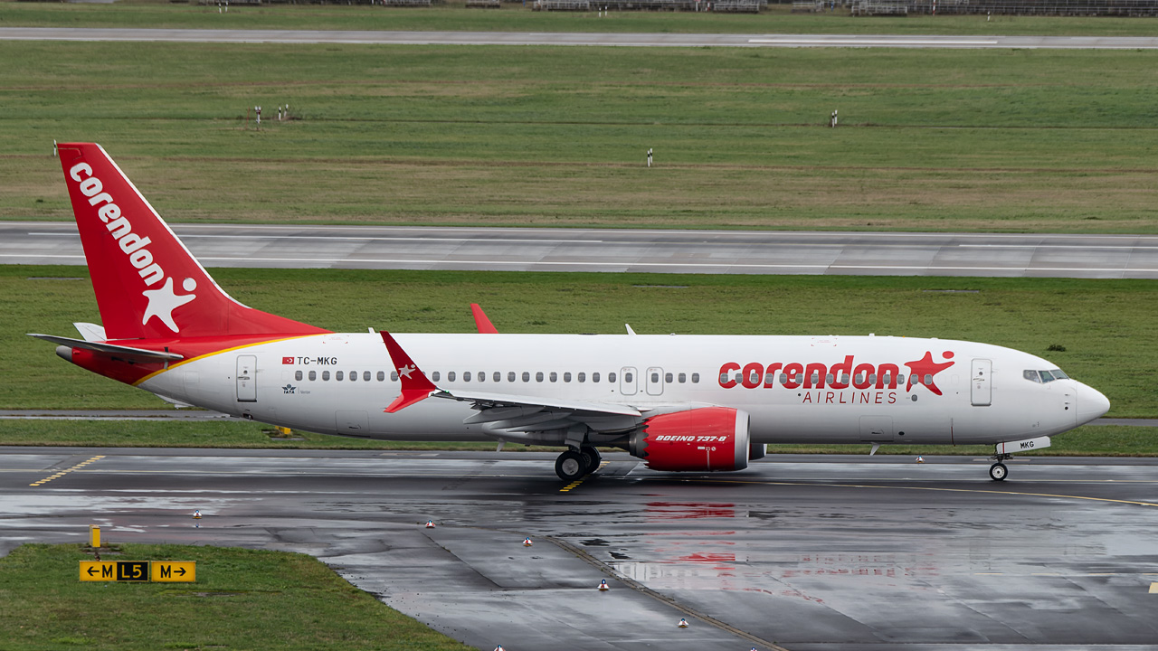 TC-MKG Corendon Airlines Boeing 737 MAX 8