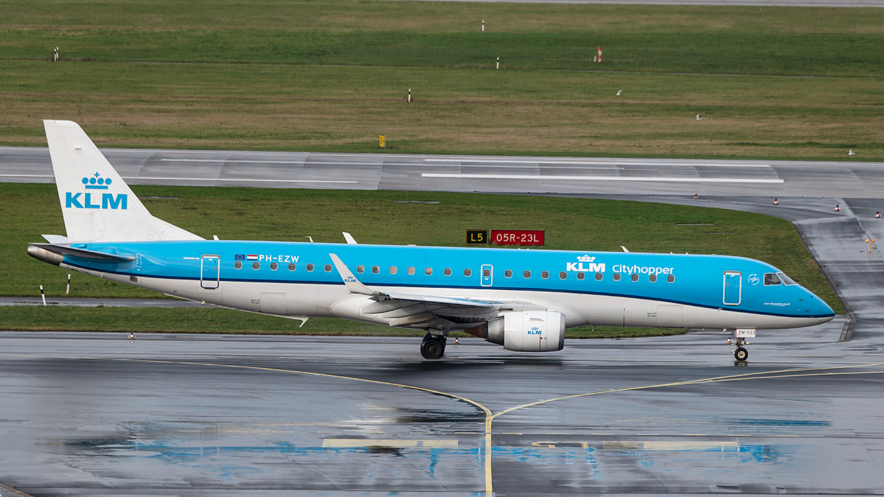 PH-EZW KLM cityhopper Embraer ERJ-190