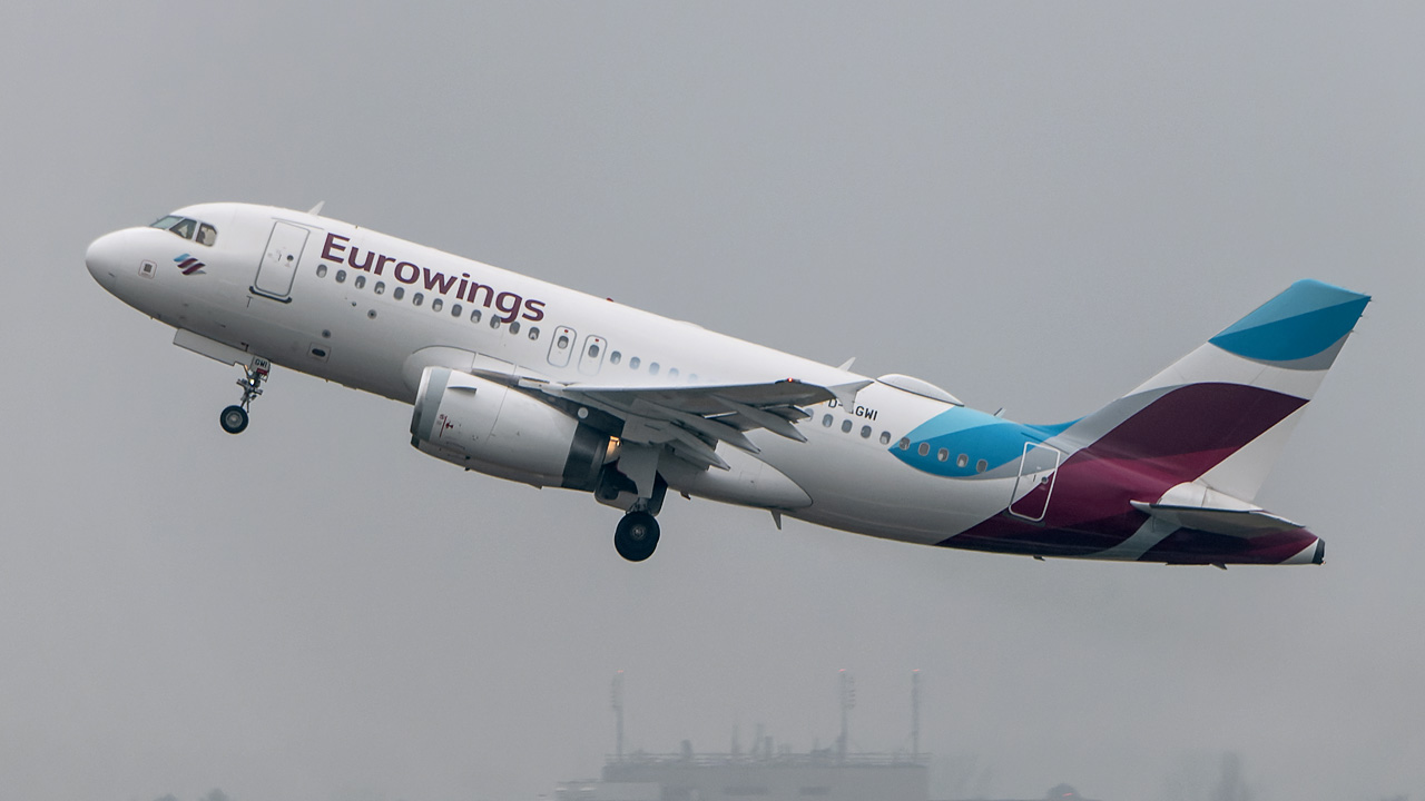 D-AGWI Eurowings Airbus A319-100