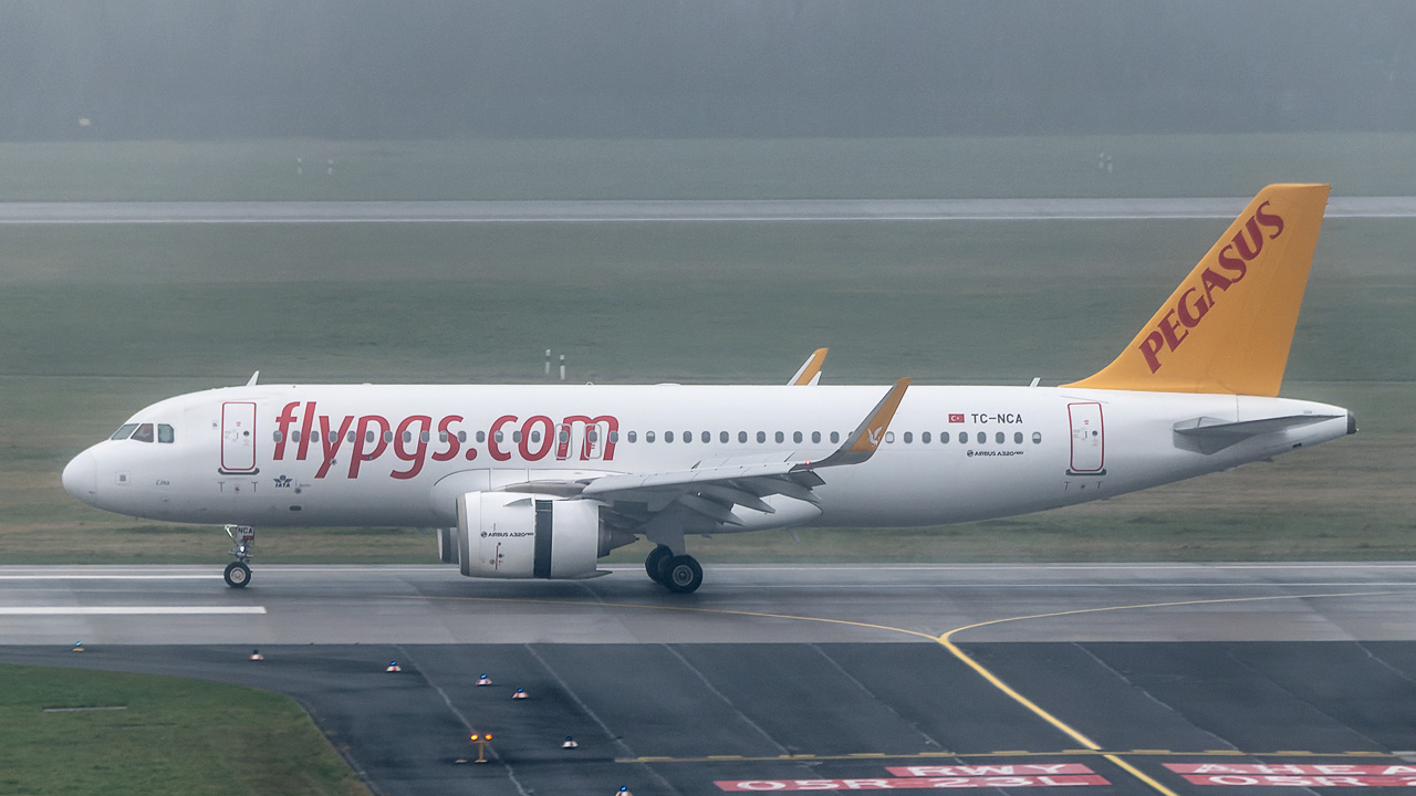 TC-NCA Pegasus Airines Airbus A320-200neo