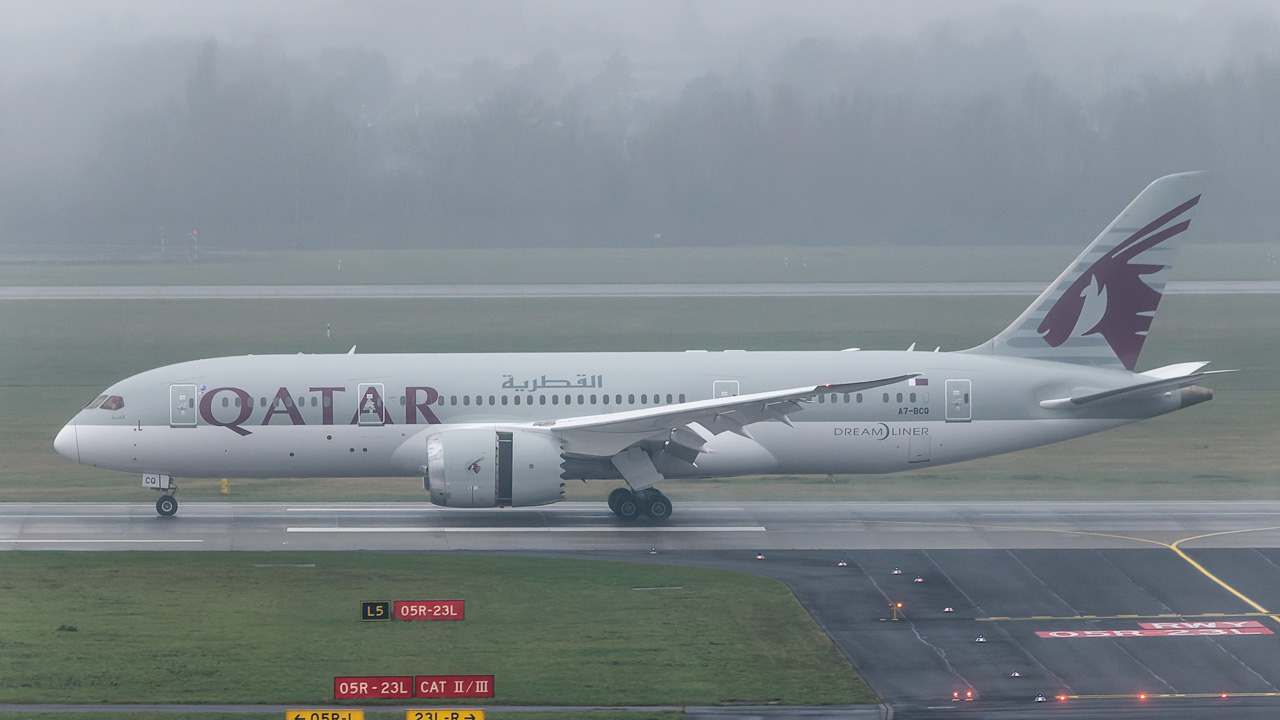 A7-BCQ Qatart Airways Boeing 787-9 Dreamliner