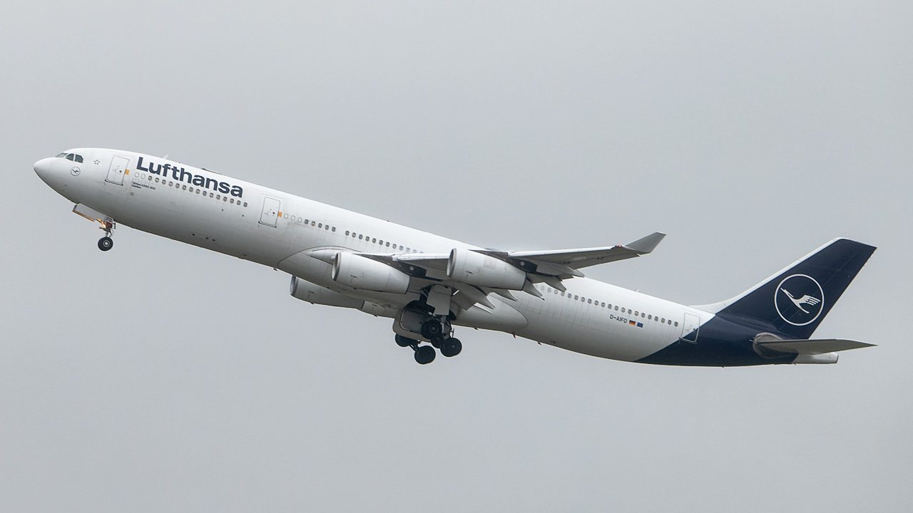 D-AIFD Lufthansa Airbus A340-300