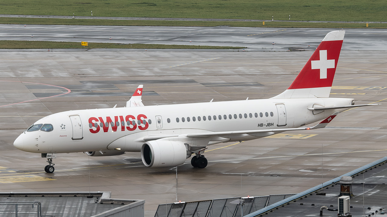 HB-JBH Swiss Airbus A220-100