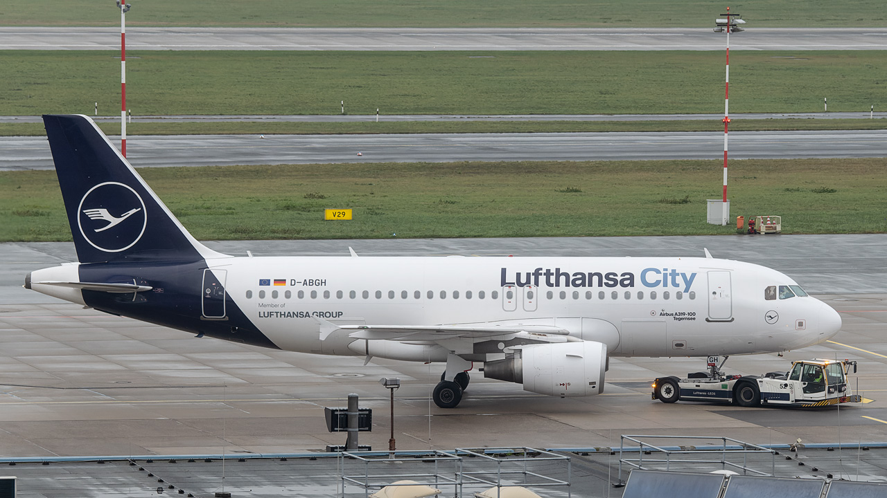 D-ABGH Lufthansa City Airbus A319-100