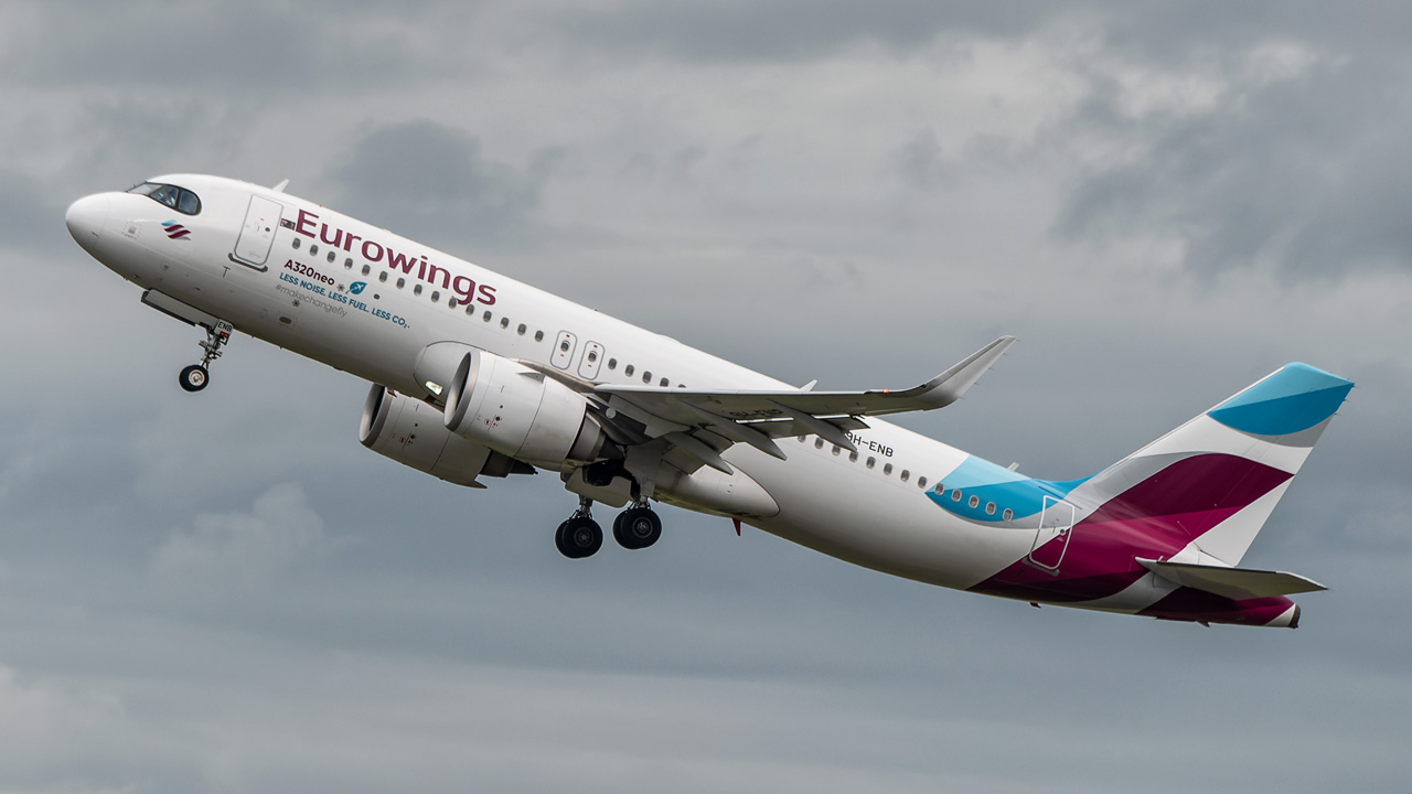 9H-ENB Eurowings Europe Malta Airbus A320-200neo