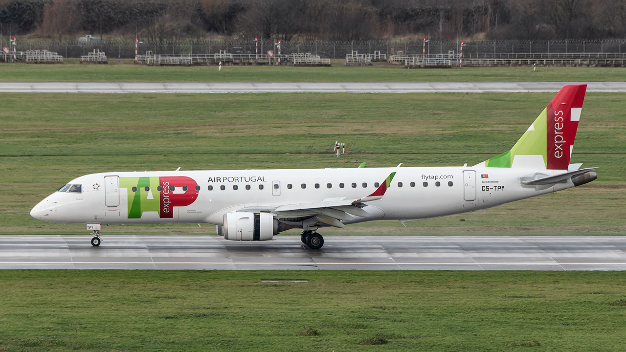 CS-TPY TAP Express Portugal Embraer ERJ-190