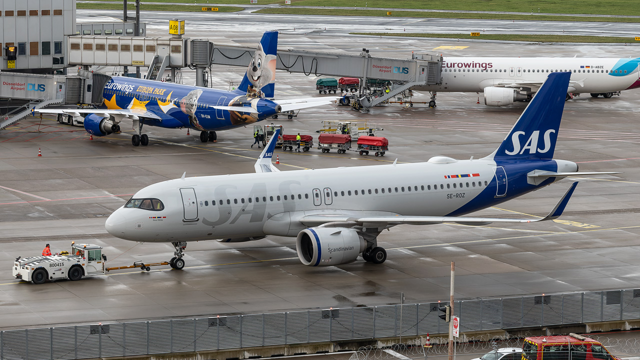 SE-ROZ Scandinavian Airlines (SAS) Airbus A320-200neo