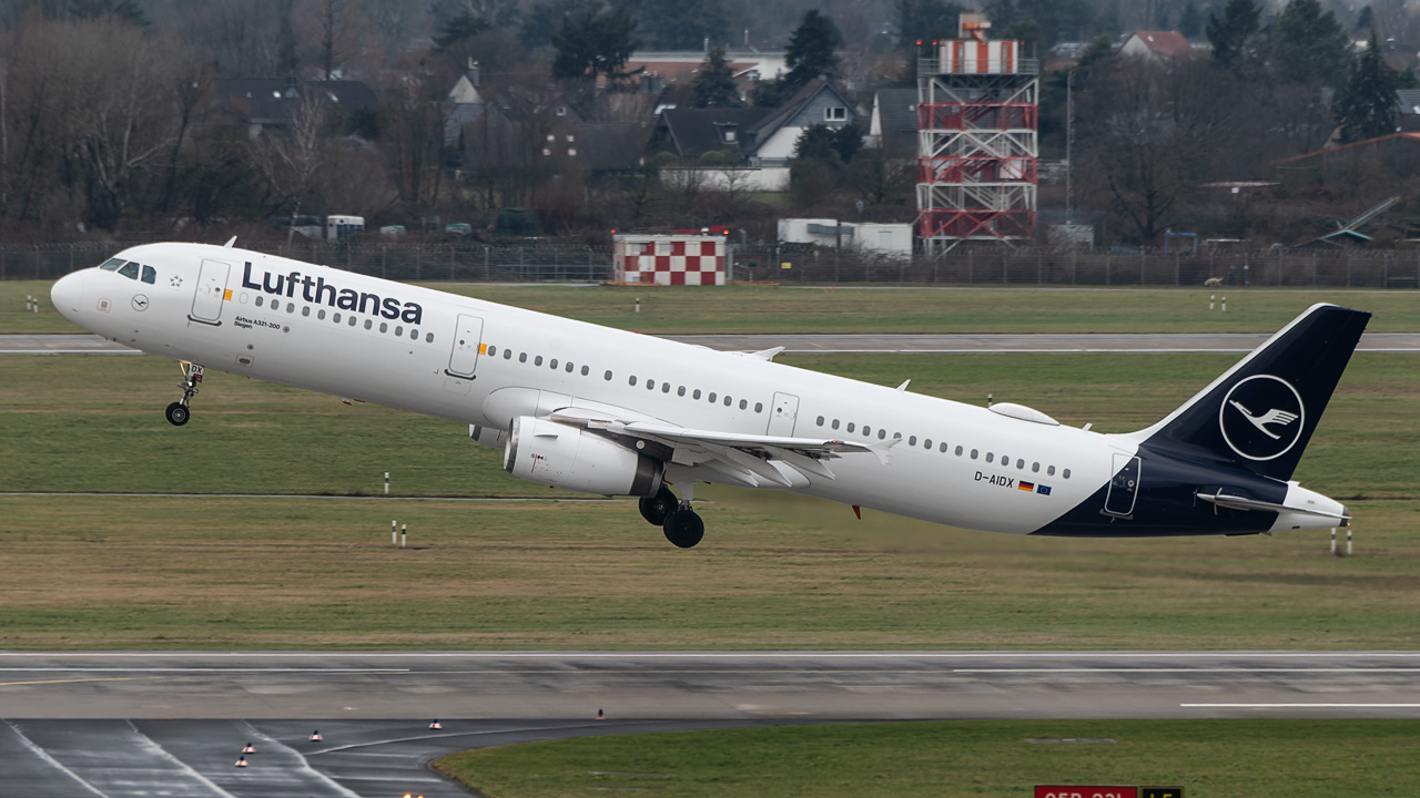 D-AIDX Lufthansa Airbus A321-200