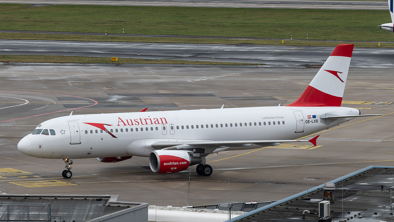 OE-LXB Austrian Airlines Airbus A320-200