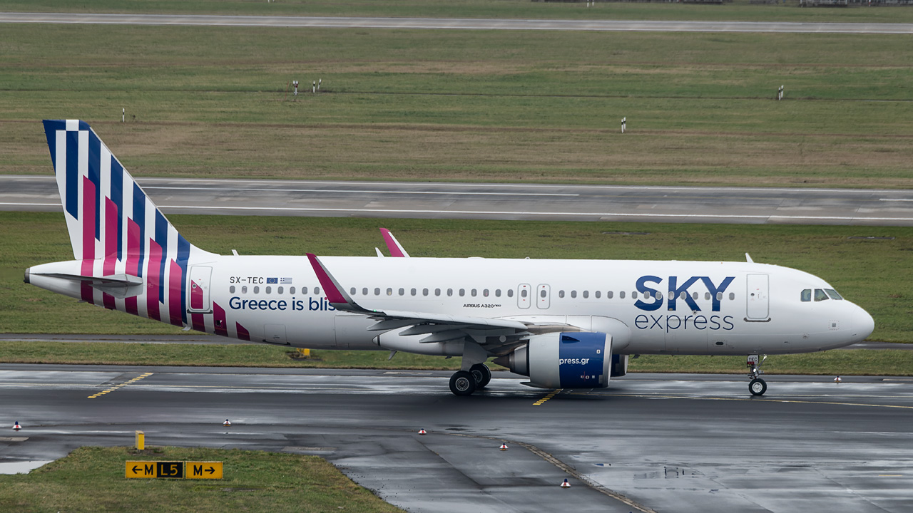 SX-TEC Sky Express Airbus A320-200neo