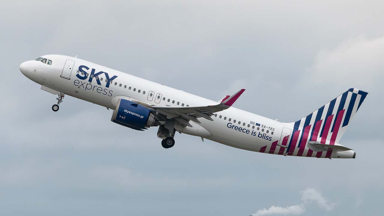 SX-TEC Sky Express Airbus A320-200neo