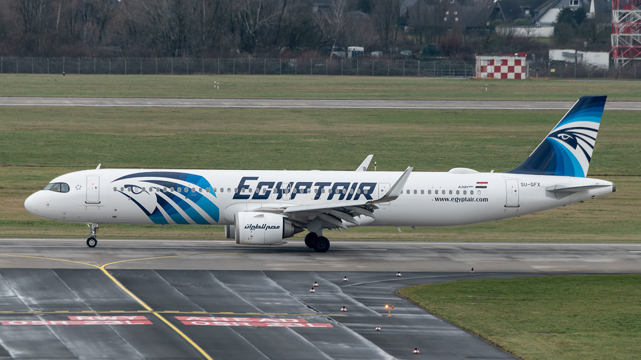 SU-GFX Egypt Air Airbus A321-200neo