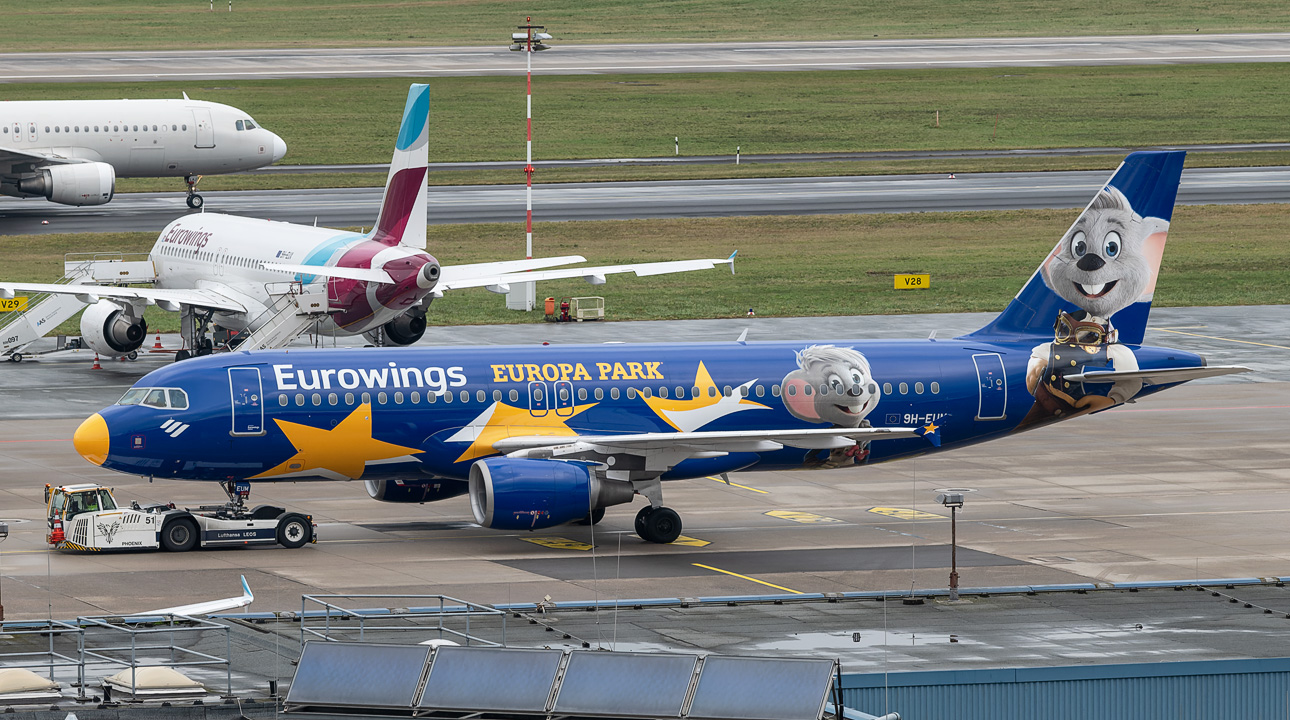 9H-EUM Eurowings Europe Malta Airbus A320-200