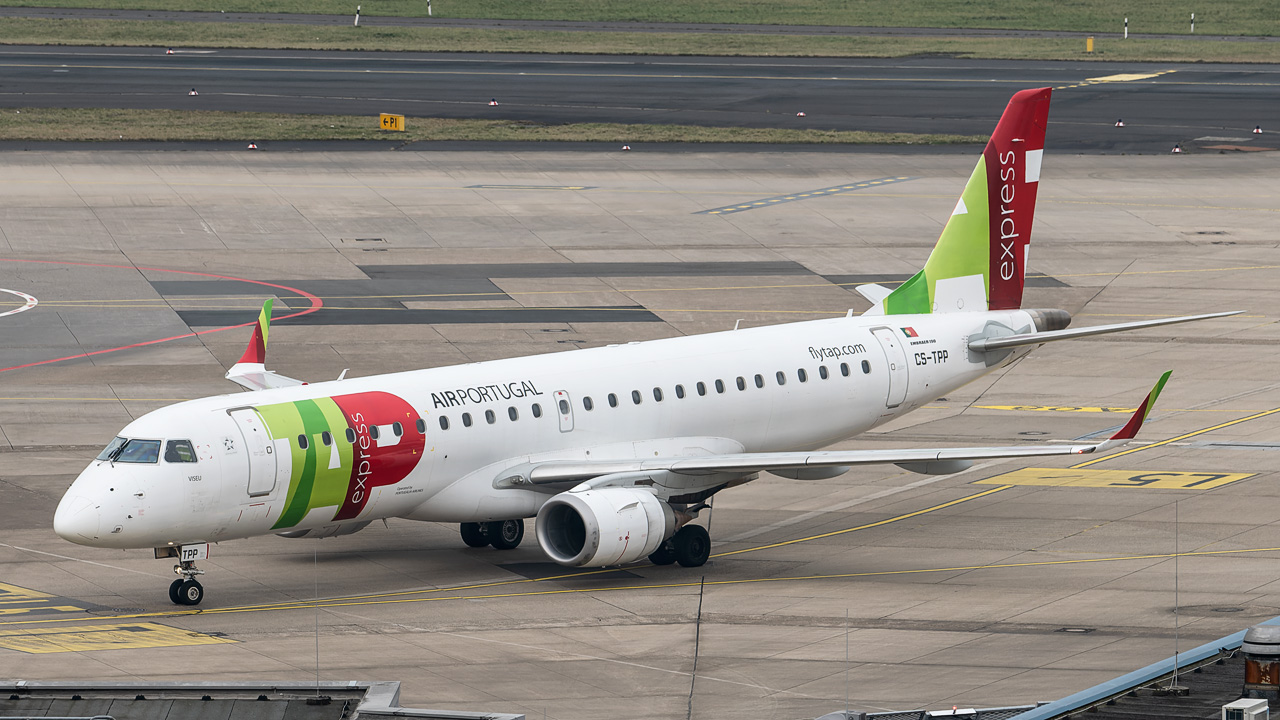 CS-TPP TAP Express Portugal Embraer ERJ-190