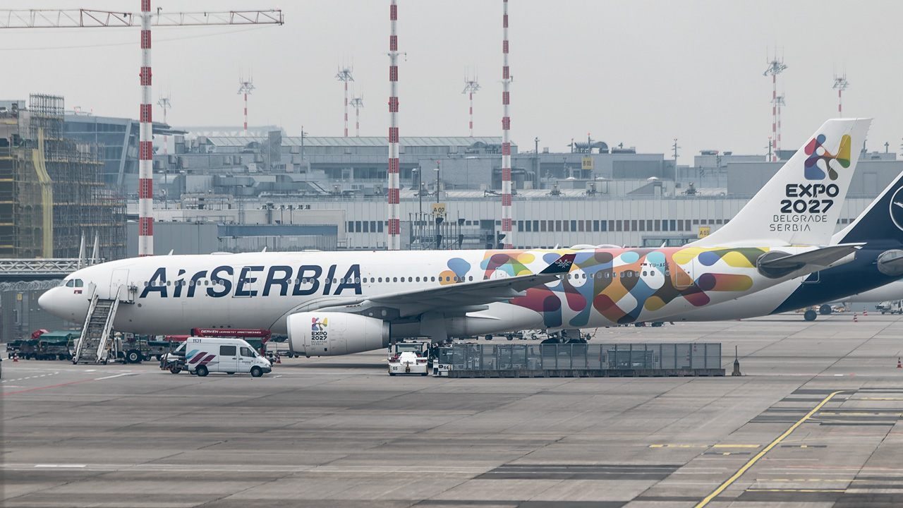 YU-ARE Air Serbia Airbus A330-200