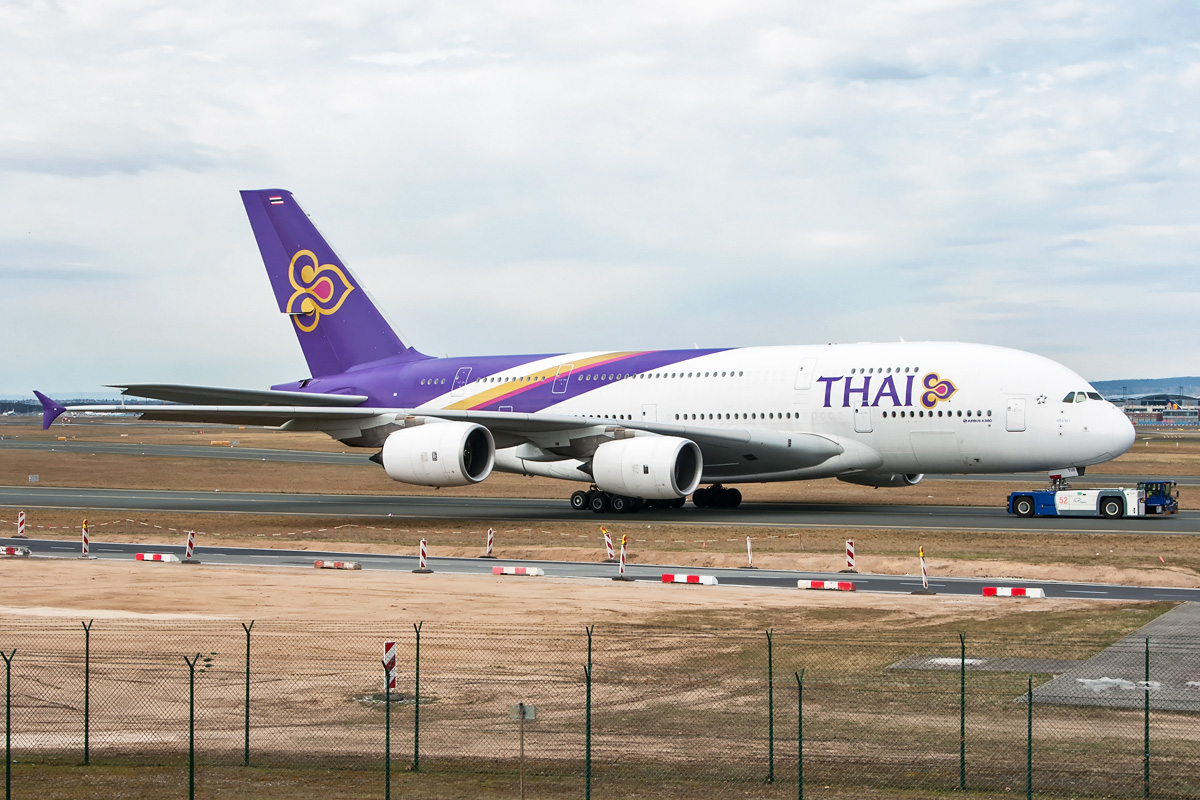 HS-TUE Thai Airways Airbus A380-800