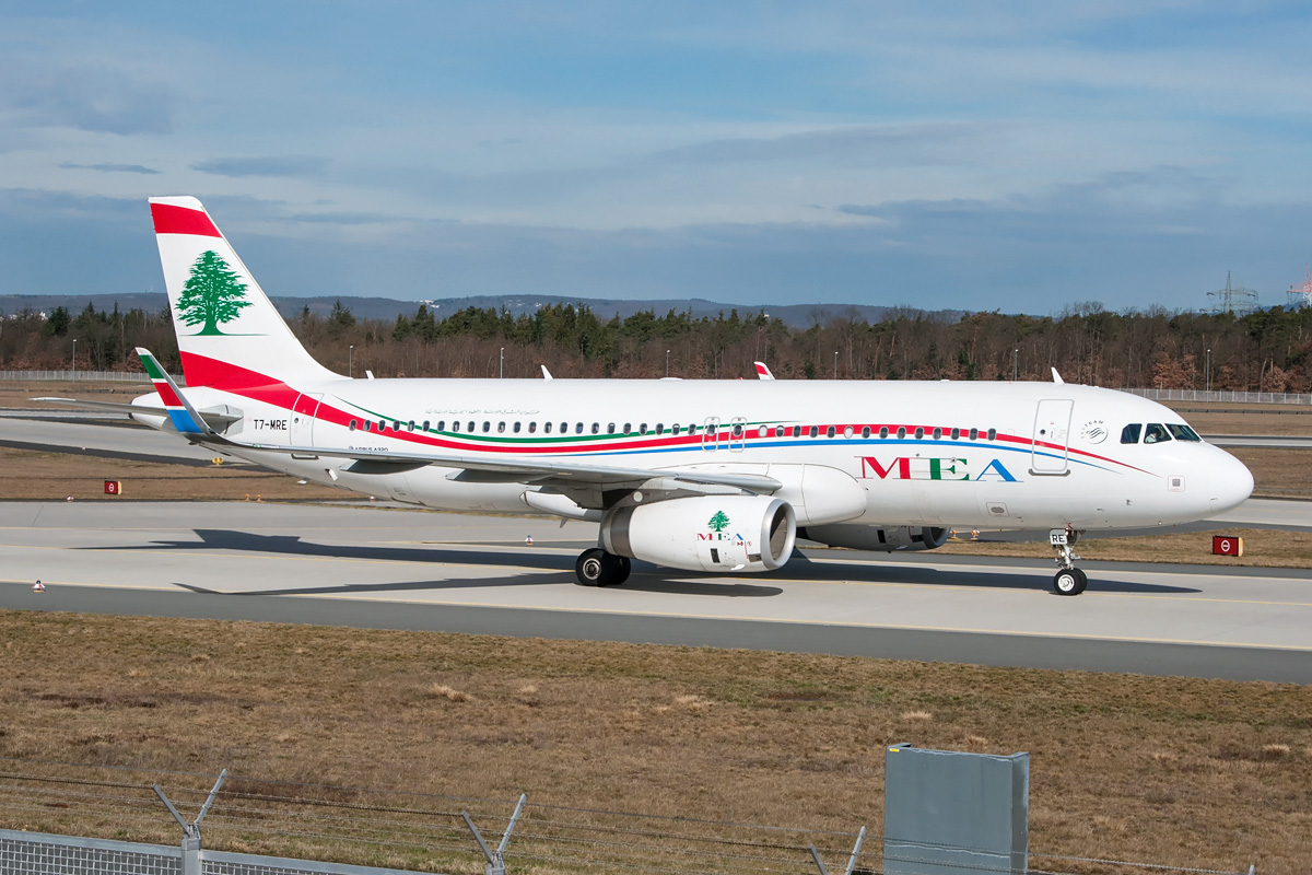 T7-MRE Middle East Airlines (MEA) Airbus A320-200/S