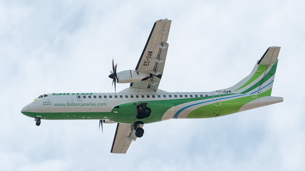 EC-OAM Binter Canarias Aérospatiale ATR-72-600