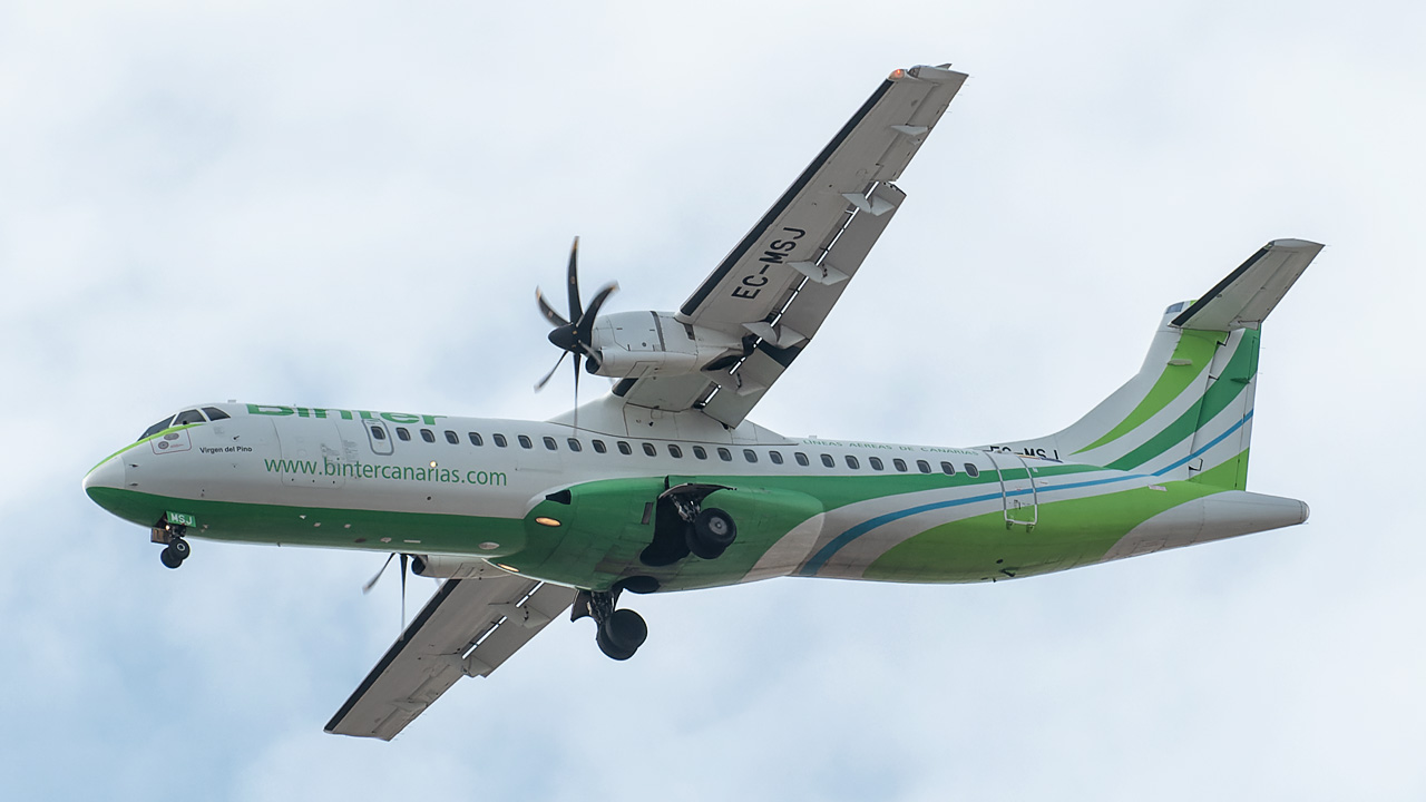 EC-MSJ Binter Canarias Aérospatiale ATR-72-600