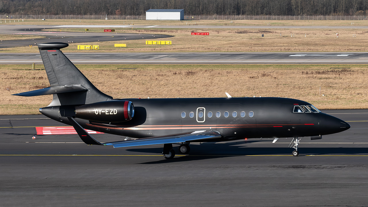 OY-EZD Air Alsie Dassault Falcon 2000LXS