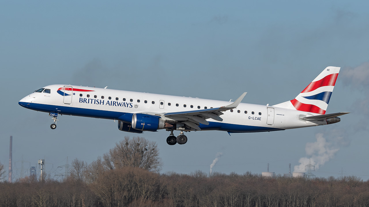 G-LCAE British Airways (CityFlyer) Embraer ERJ-190