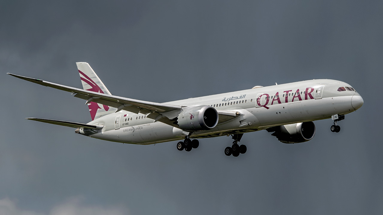 A7-BHD Qatar Airways Boeing 787-9 Dreamliner