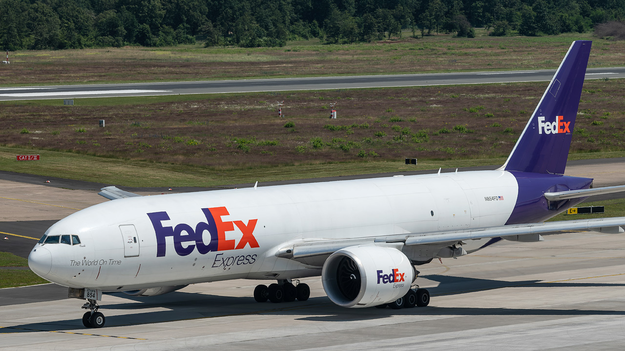 N854FD Federal Express (FedEx) Boeing 777F