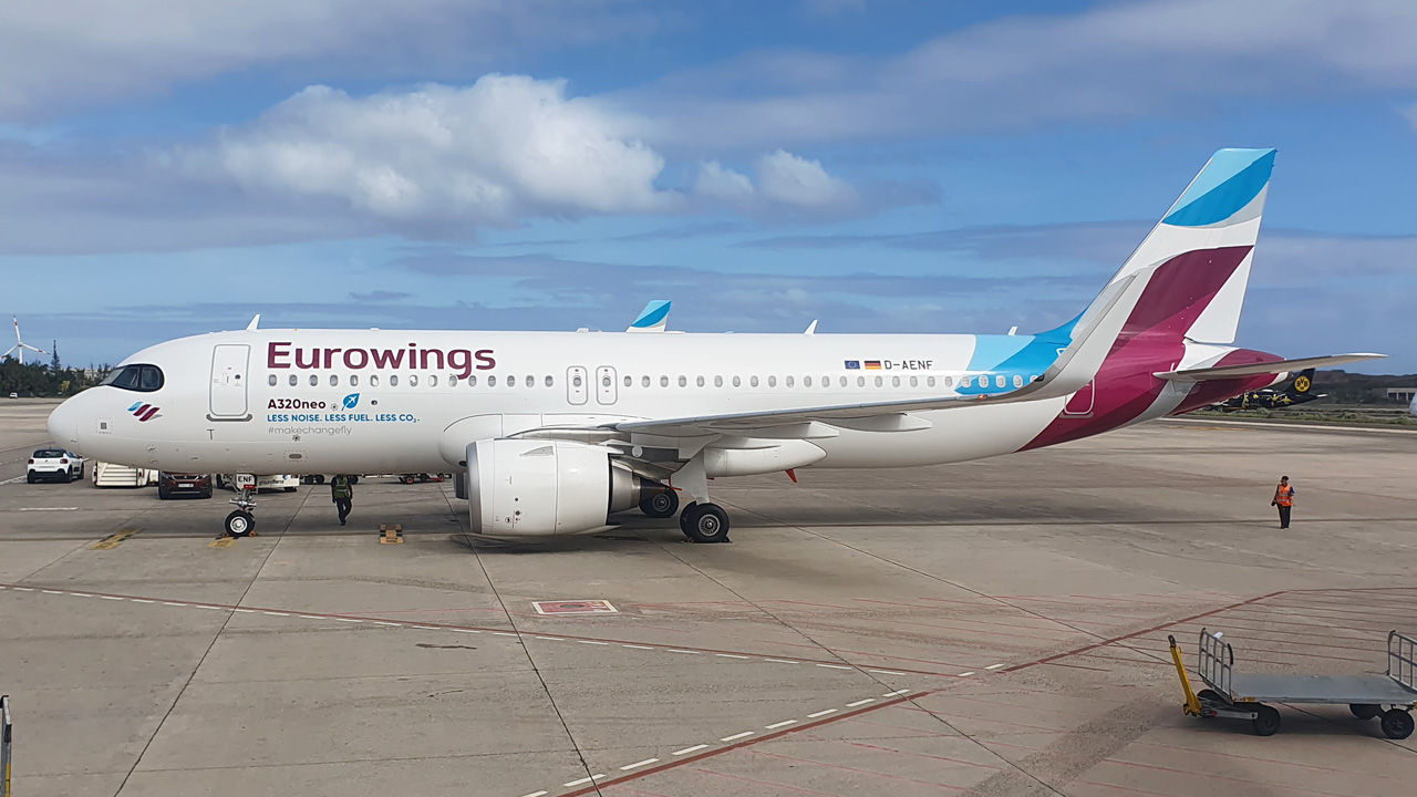 D-AENF Eurowings Airbus A320-200neo